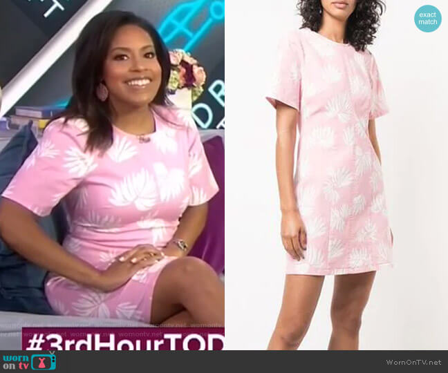 Cinq a Sept Phoenix Madison Dress worn by Sheinelle Jones on Today