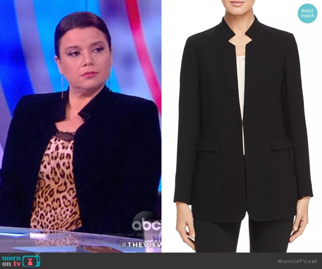 Elie Tahari Safina Jacket worn by Ana Navarro on The View