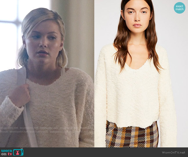 Free People Popcorn Pullover worn by Tandy Bowen (Olivia Holt) on Cloak and Dagger