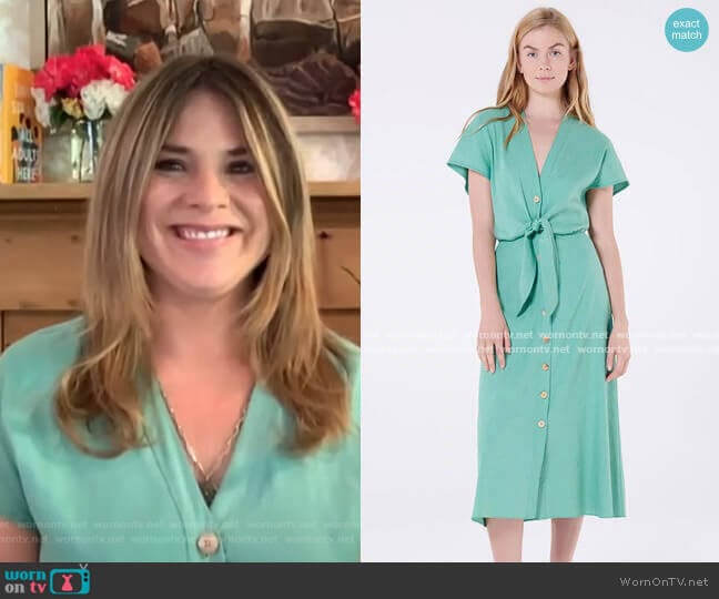 Veronica Beard Giana Dress worn by Jenna Bush Hager on Today