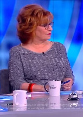 Joy’s gray top on The View