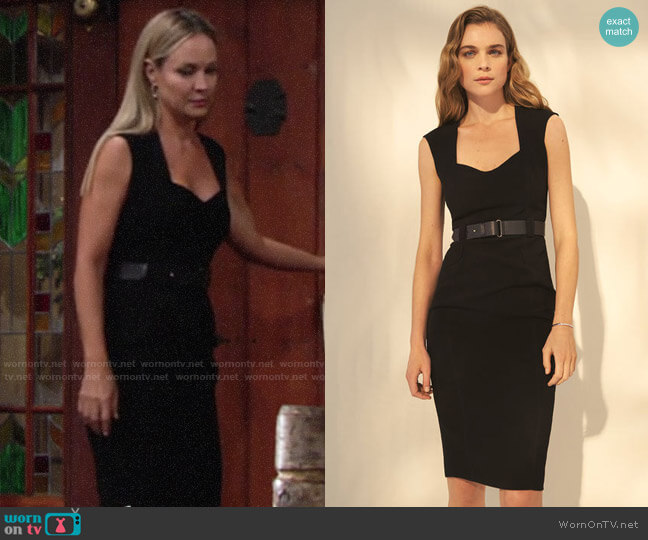 Karen Millen Sleeveless Forever Dress worn by Sharon Newman (Sharon Case) on The Young and the Restless