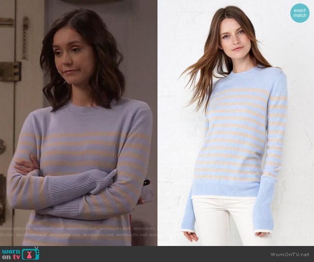 La Ligne AAA Lean Lines Sweater worn by Clem (Nina Dobrev) on Fam