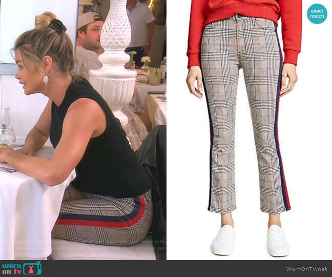 Mother The Insider Ankle Pants worn by Denise Richards on The Real Housewives of Beverly Hills