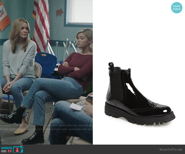 Prada Chelsea Boot worn by Tandy Bowen (Olivia Holt) on Cloak and Dagger