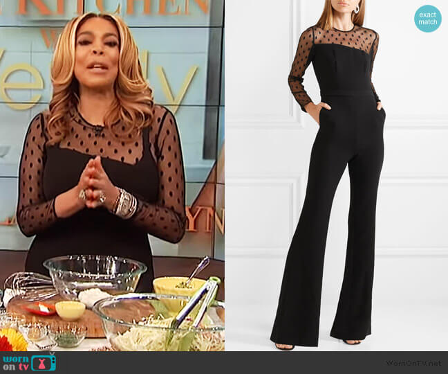 Rachel Zoe Amber Jumpsuit worn by Wendy Williams on The Wendy Williams Show
