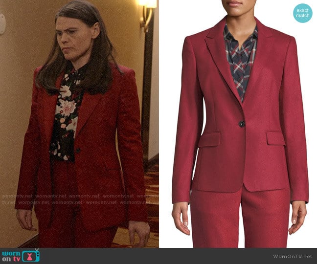 Rag & Bone Lexington Blazer worn by Marjorie Palmiotti (Clea DuVall) on Veep