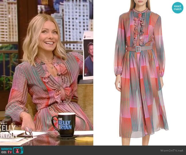 Saloni Raquel Dress worn by Kelly Ripa on Live with Kelly and Mark