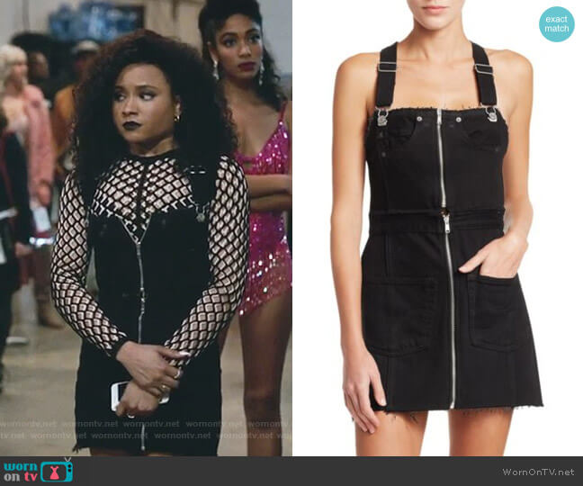 Re/Done Denim Overall Dress