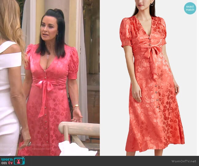 Saloni Lea Dress worn by Kyle Richards on The Real Housewives of Beverly Hills