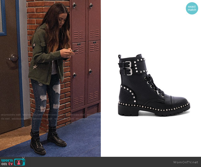 Sam Edelman Jennifer Boots worn by Nick (Siena Agudong) on No Good Nick