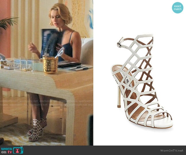 Steve Madden Slithur Sandals worn by Petra Solano (Yael Grobglas) on Jane the Virgin