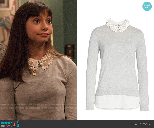 Ted Baker Nansea Sweater worn by Molly (Lauren Lindsey Donzis) on No Good Nick
