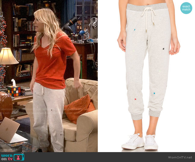 The Great The Cropped Sweatpants worn by Penny Hofstadter (Kaley Cuoco) on The Big Bang Theory