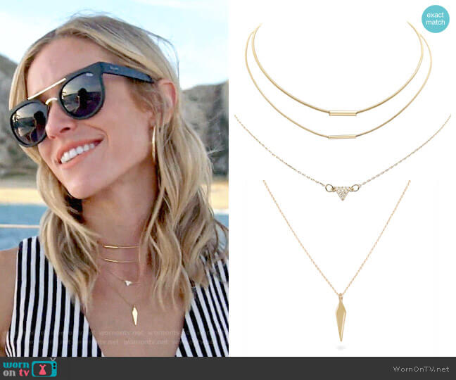 Uncommon James To The Point Necklace worn by Kristin Cavallari on Very Cavallari