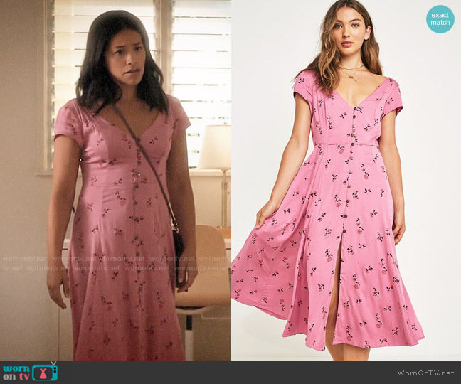 Urban Outfitters Malena Dress worn by Jane Villanueva (Gina Rodriguez) on Jane the Virgin