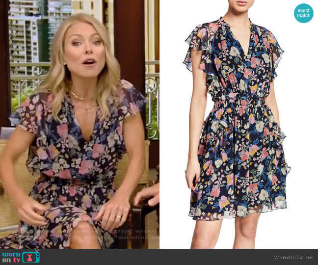 Shoshanna Venezia Dress worn by Kelly Ripa on Live with Kelly and Mark