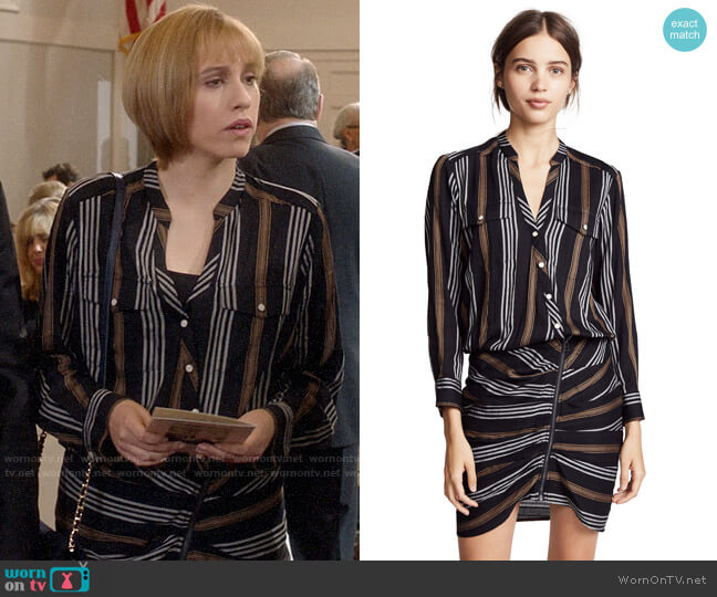 Veronica Beard Emory Dress worn by Catherine Meyer (Sarah Sutherland) on Veep