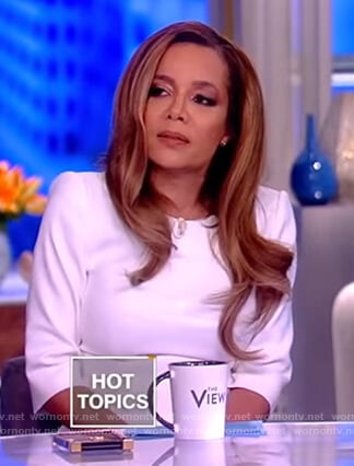 Sunny’s white dress on The View