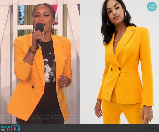 ASOS Pop Suit Blazer worn by Eve on The Talk