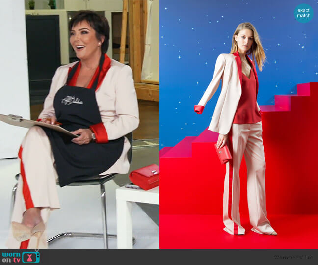 Akris Resort 2018 Collection worn by Kris Jenner on Keeping Up with the Kardashians