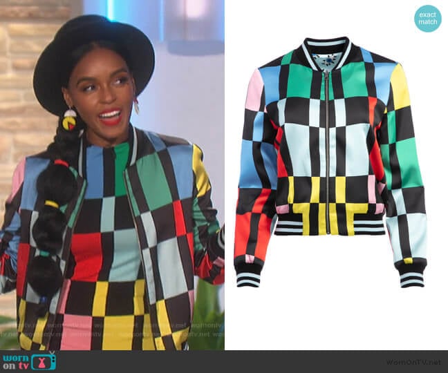 Alice + Olivia Lonnie Reversible Bomber
