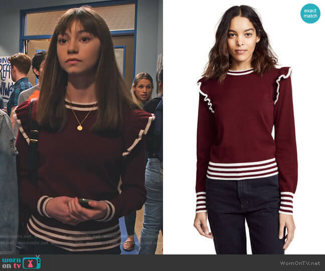 The Fifth Label Allegiance Knit worn by Molly (Lauren Lindsey Donzis) on No Good Nick
