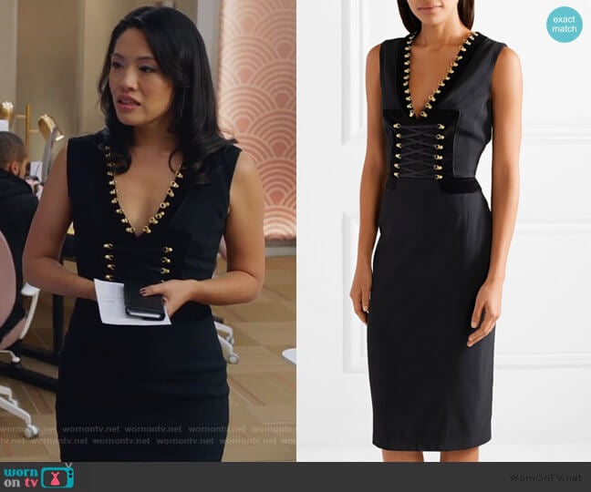 Altuzarra Adriana Lace-up Dress