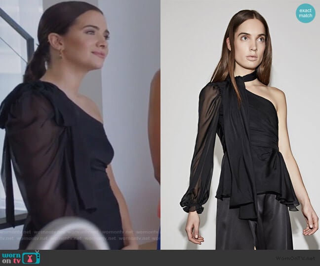 Amur Katty Top worn by Jane Sloan (Katie Stevens) on The Bold Type