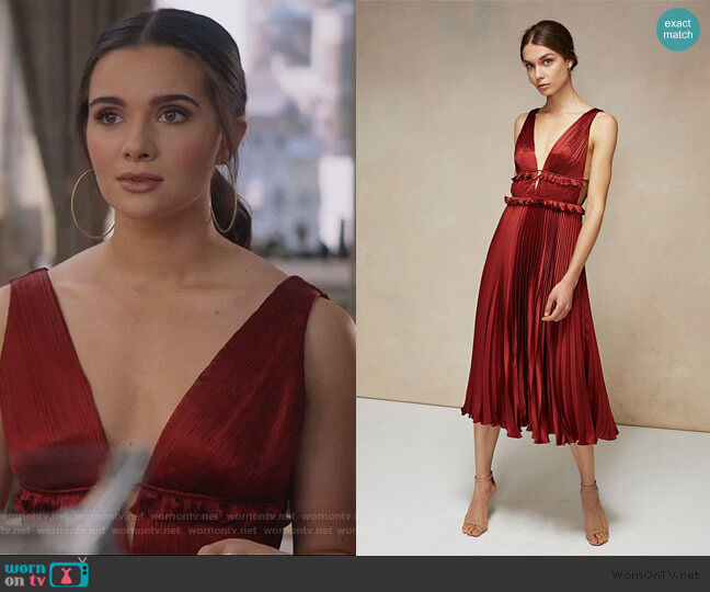Amur Vera Dress worn by Jane Sloan (Katie Stevens) on The Bold Type