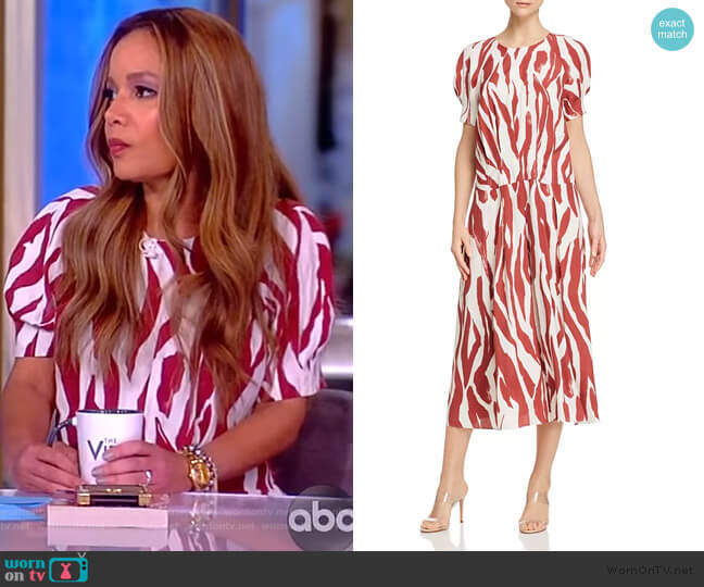Anine Bing Dahlia Maxi Dress worn by Sunny Hostin on The View