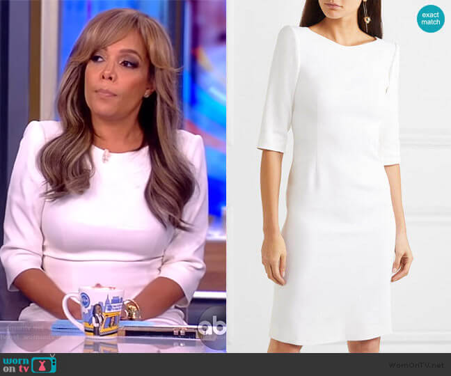 Antonio Berardi Stretch-cady dress worn by Sunny Hostin on The View
