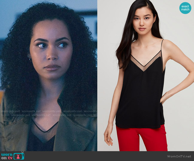 Babaton Galen Camisole worn by Macy Vaughn (Madeleine Mantock) on Charmed
