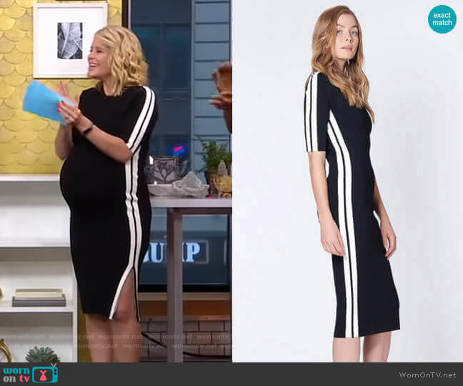 Veronica Beard Audri Dress worn by Sara Haines on Good Morning America