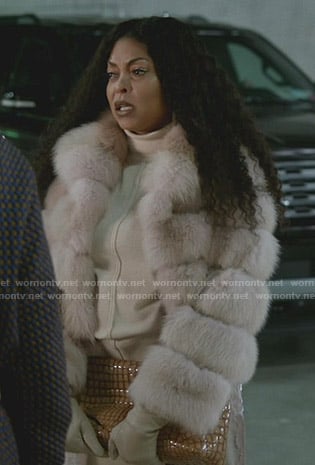 Cookie’s beige turtleneck sweater on Empire