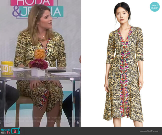Saloni Eve Dress worn by Jenna Bush Hager on Today