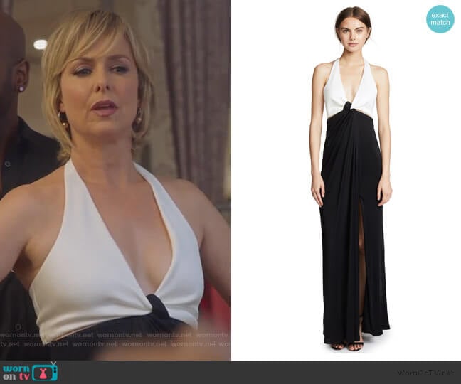 Galvan London Eclipse Gown worn by Jacqueline (Melora Hardin) on The Bold Type