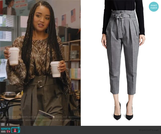 IRO Time Pants worn by Kat Edison (Aisha Dee) on The Bold Type