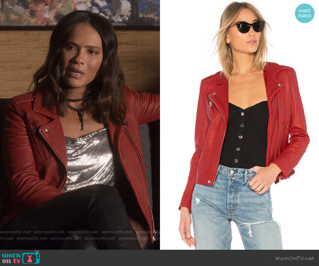 IRO Han Jacket worn by Mazikeen (Lesley-Ann Brandt) on Lucifer