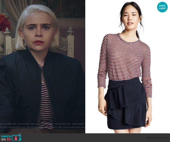 Isabel Marant Etoile Kaaron Tee worn by Annie Marks (Mae Whitman) on Good Girls