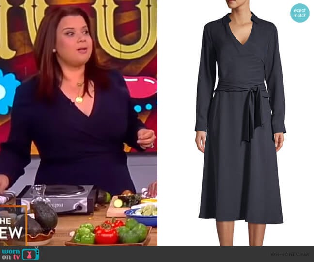Kobi Halperin Andie Belted A-Line Dress worn by Ana Navarro on The View