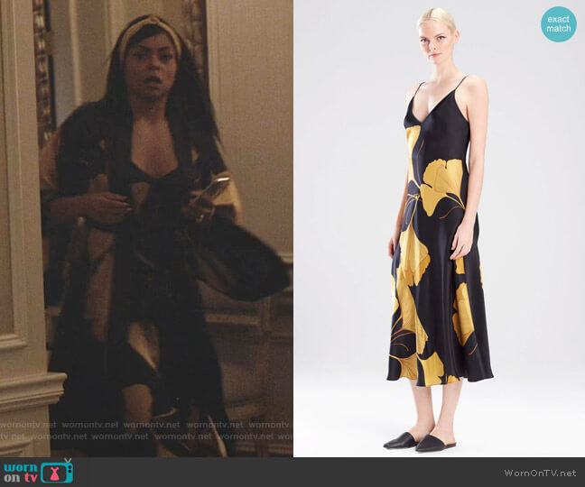 Josie Natori Ginkgo Gown worn by Cookie Lyon (Taraji P. Henson) on Empire
