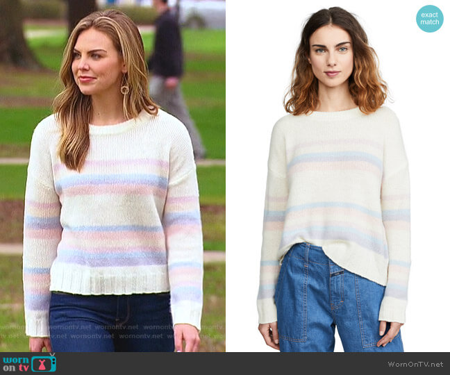 Rails Lani Sweater worn by Hannah Brown on The Bachelorette