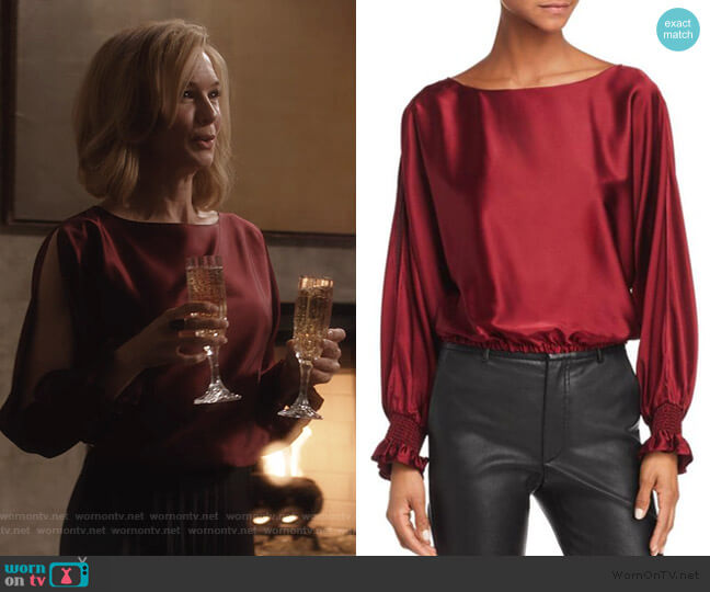 Ramy Brook Adena Top worn by Anne Montgomery (Renee Zellweger) on What/If