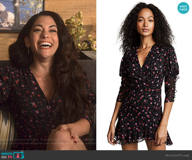 For Love & Lemons Rosie Dress worn by Eve (Inbar Lavi) on Lucifer