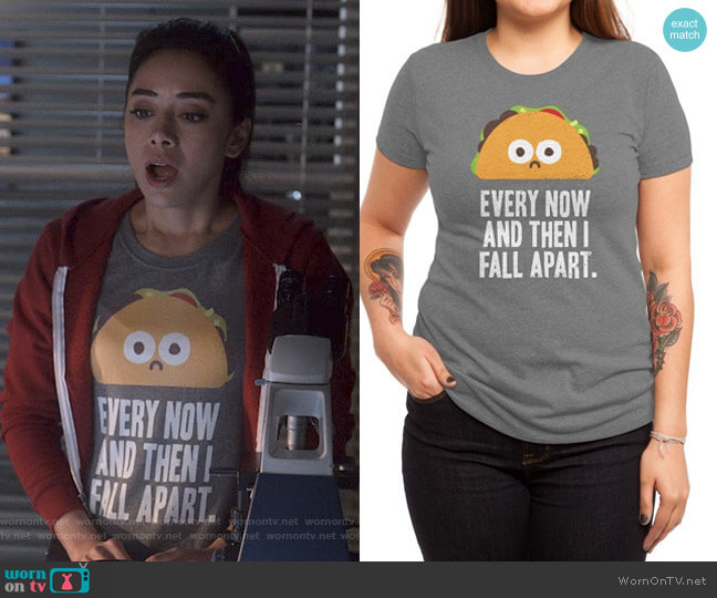David Olenick Taco Eclipse of the Heart worn by Ella Lopez (Aimee Garcia) on Lucifer