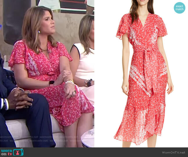 Tanya Taylor New Blaire Dress worn by Jenna Bush Hager on Today