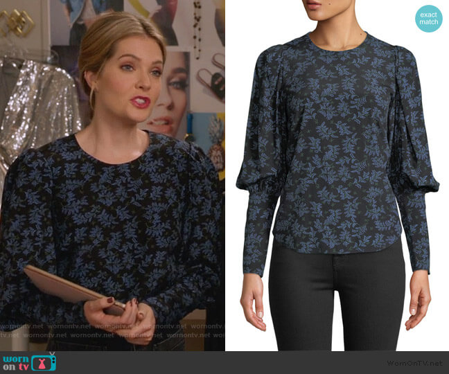 Veronica Beard Clarke Top worn by Sutton (Meghann Fahy) on The Bold Type