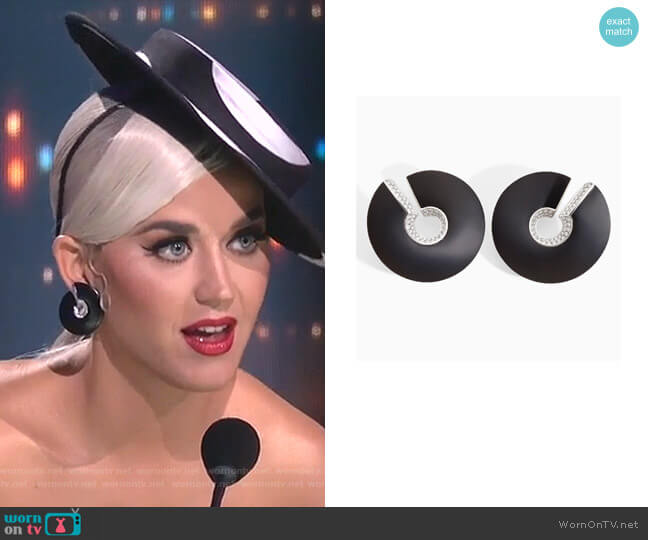 Vhernier Verso Earrings worn by Katy Perry on American Idol
