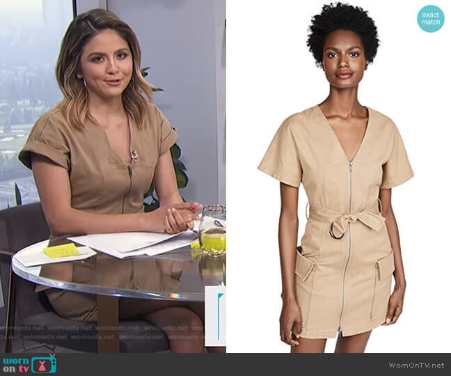 A.L.C. Bellamy Dress worn by Erin Lim on E! News